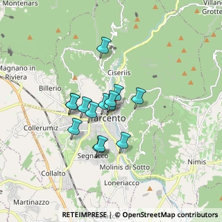 Mappa Via Divisione Julia, 33017 Tarcento UD, Italia (1.185)