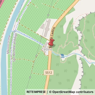 Mappa Località Cadino,  8, 38010 Faedo, Trento (Trentino-Alto Adige)