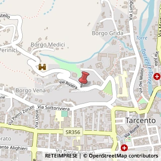 Mappa Via castello 4, 33017 Tarcento, Udine (Friuli-Venezia Giulia)