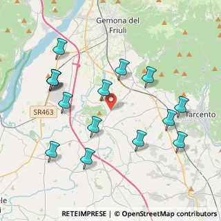 Mappa Via Monsignor Zanin, 33030 Buja UD, Italia (4.248)