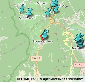 Mappa Piazza di Fiera, 38010 Spormaggiore TN, Italia (2.572)