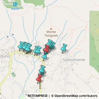 Mappa Via Miani, 33092 Meduno PN, Italia (0.38421)