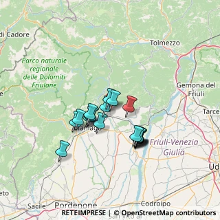 Mappa Via Miani, 33092 Meduno PN, Italia (10.61316)
