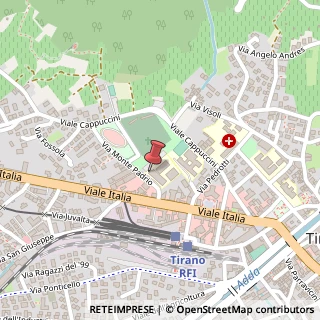 Mappa Via Monte Padrio, 12, 23037 Tirano, Sondrio (Lombardia)
