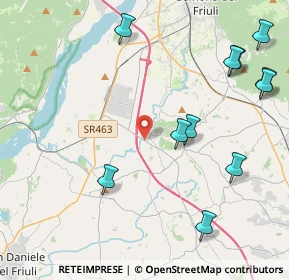 Mappa Via Provinciale Osovana, 33030 Artegna UD, Italia (5.06182)