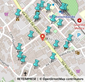 Mappa Via Arturo de Varda, 38017 Mezzolombardo TN, Italia (0.141)