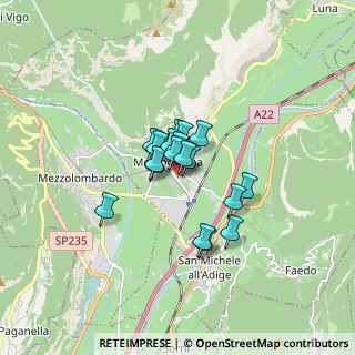 Mappa Corso IV Novembre, 38016 Mezzocorona TN, Italia (0.955)