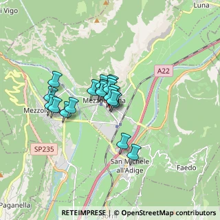 Mappa Corso IV Novembre, 38016 Mezzocorona TN, Italia (1.1005)