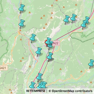 Mappa Corso IV Novembre, 38016 Mezzocorona TN, Italia (5.50444)