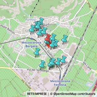 Mappa Corso IV Novembre, 38016 Mezzocorona TN, Italia (0.348)