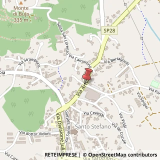 Mappa Via Arrio,  18, 33030 Buja, Udine (Friuli-Venezia Giulia)