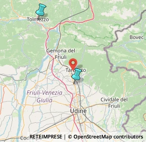 Mappa Via Giovanni Pascoli, 33017 Tarcento UD, Italia (56.61167)