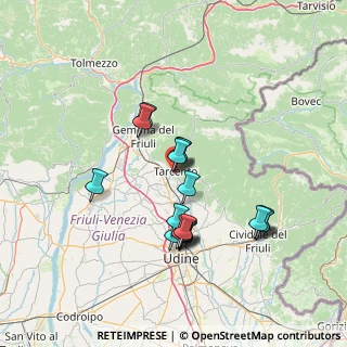 Mappa Via Pasubio, 33017 Tarcento UD, Italia (12.78667)