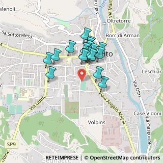 Mappa Via Pasubio, 33017 Tarcento UD, Italia (0.3295)