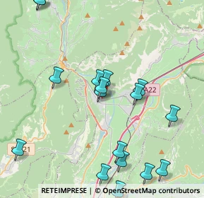 Mappa Via Damiano Chiesa, 38017 Mezzolombardo TN, Italia (4.72235)