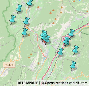 Mappa Via Damiano Chiesa, 38017 Mezzolombardo TN, Italia (4.04643)