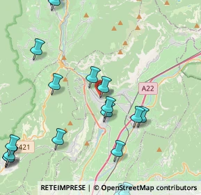 Mappa Via Damiano Chiesa, 38017 Mezzolombardo TN, Italia (5.827)