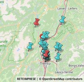 Mappa Piazza Pio XII, 38017 Mezzolombardo TN, Italia (11.473)