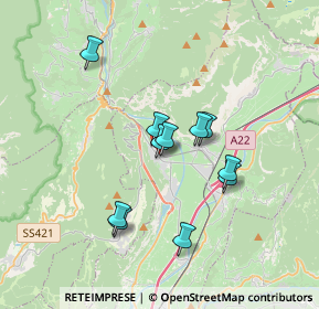 Mappa Piazza Pio XII, 38017 Mezzolombardo TN, Italia (2.83091)