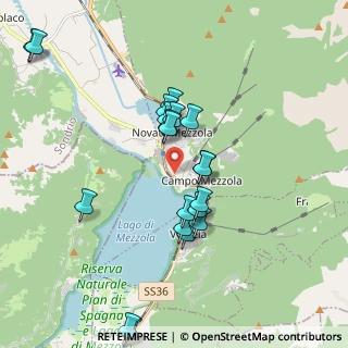 Mappa Via Nazionale, 23025 Novate Mezzola SO, Italia (1.875)