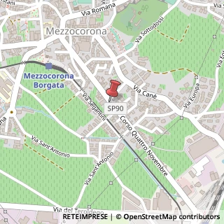 Mappa Corso IV Novembre, 46, 38016 Mezzocorona, Trento (Trentino-Alto Adige)