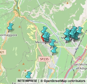 Mappa Corso Giuseppe Mazzini, 38017 Mezzolombardo TN, Italia (1.9525)