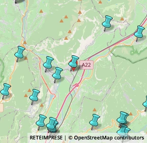 Mappa Via Canè, 38016 Mezzocorona TN, Italia (6.5945)