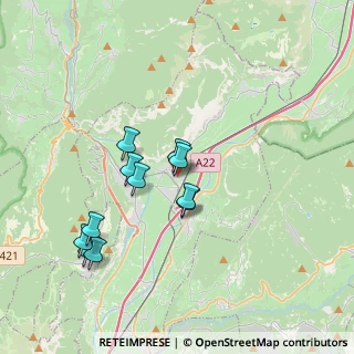 Mappa Via Canè, 38016 Mezzocorona TN, Italia (3.27)