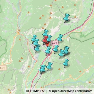 Mappa Via Canè, 38016 Mezzocorona TN, Italia (3.0165)