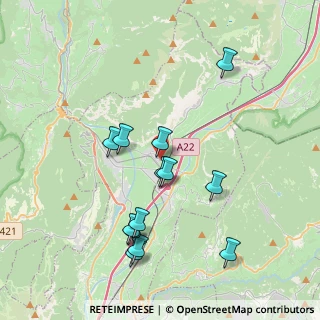 Mappa Via Canè, 38016 Mezzocorona TN, Italia (3.81846)