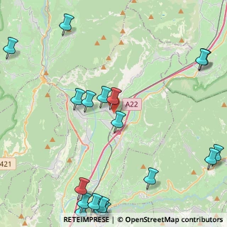 Mappa Via Canè, 38016 Mezzocorona TN, Italia (6.2325)