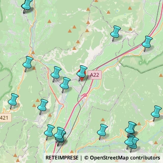 Mappa Via Canè, 38016 Mezzocorona TN, Italia (6.5945)