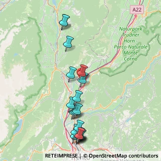 Mappa Via Canè, 38016 Mezzocorona TN, Italia (9.4435)