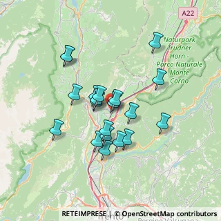 Mappa Via Canè, 38016 Mezzocorona TN, Italia (5.7775)