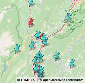 Mappa Via Canè, 38016 Mezzocorona TN, Italia (9.356)