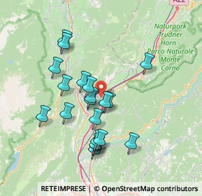 Mappa Via Canè, 38016 Mezzocorona TN, Italia (6.5235)