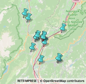 Mappa Via Canè, 38016 Mezzocorona TN, Italia (5.03357)