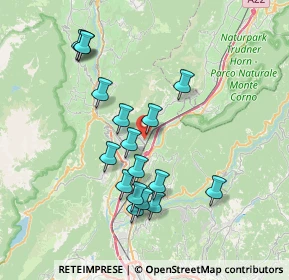 Mappa Via Canè, 38016 Mezzocorona TN, Italia (6.95588)