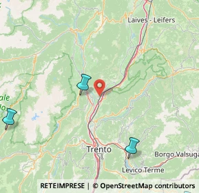 Mappa Via Canè, 38016 Mezzocorona TN, Italia (49.43929)