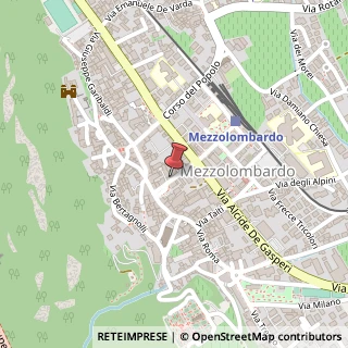 Mappa Via Arturo de Varda, 3/a, 38017 Mezzolombardo, Trento (Trentino-Alto Adige)