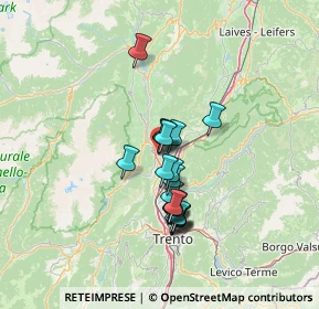 Mappa Via Filos, 38017 Mezzolombardo TN, Italia (10.2035)