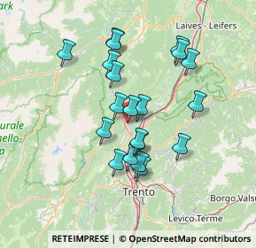 Mappa Via Filos, 38017 Mezzolombardo TN, Italia (12.075)