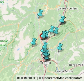 Mappa Via Filos, 38017 Mezzolombardo TN, Italia (11.0505)