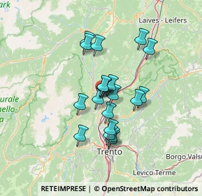 Mappa Via Filos, 38017 Mezzolombardo TN, Italia (10.0965)