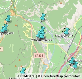 Mappa Via Filos, 38017 Mezzolombardo TN, Italia (2.44538)