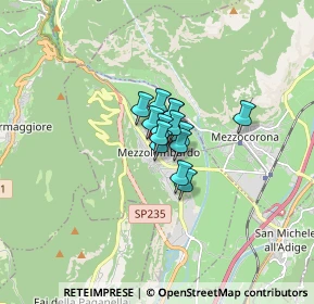 Mappa Via Filos, 38017 Mezzolombardo TN, Italia (0.64714)