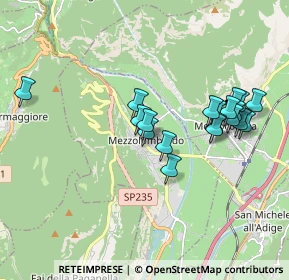 Mappa Via Filos, 38017 Mezzolombardo TN, Italia (1.71579)