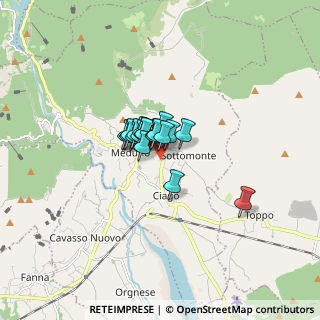 Mappa Via Nuova, 33092 Meduno PN, Italia (0.724)