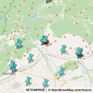 Mappa Via Nuova, 33092 Meduno PN, Italia (5.326)