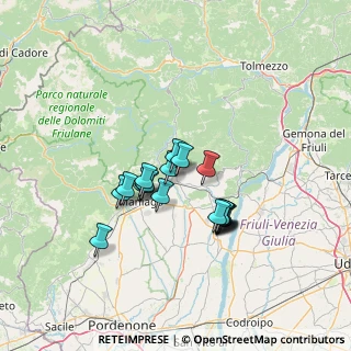 Mappa Via Nuova, 33092 Meduno PN, Italia (10.35053)